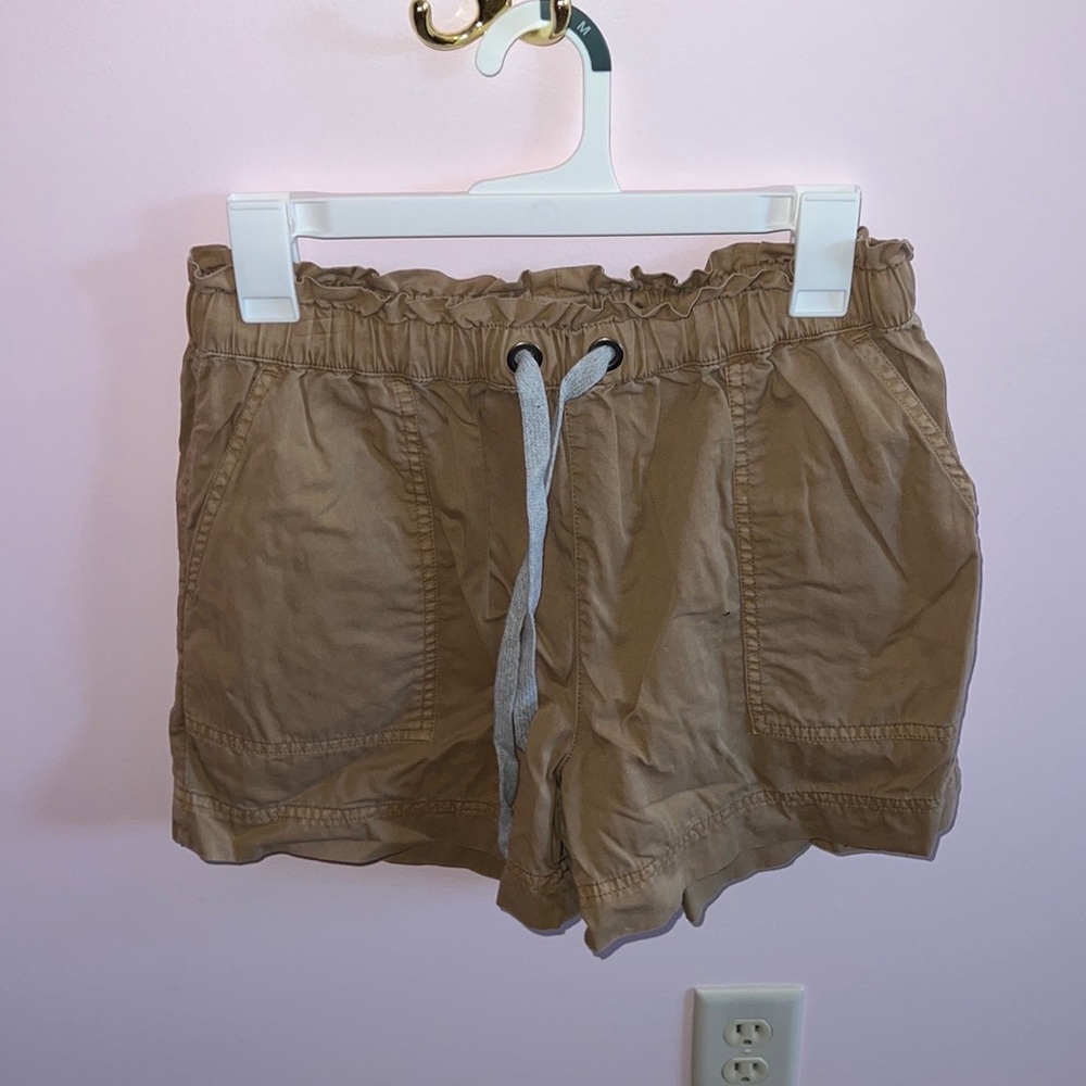 aerie cargo shirt shorts